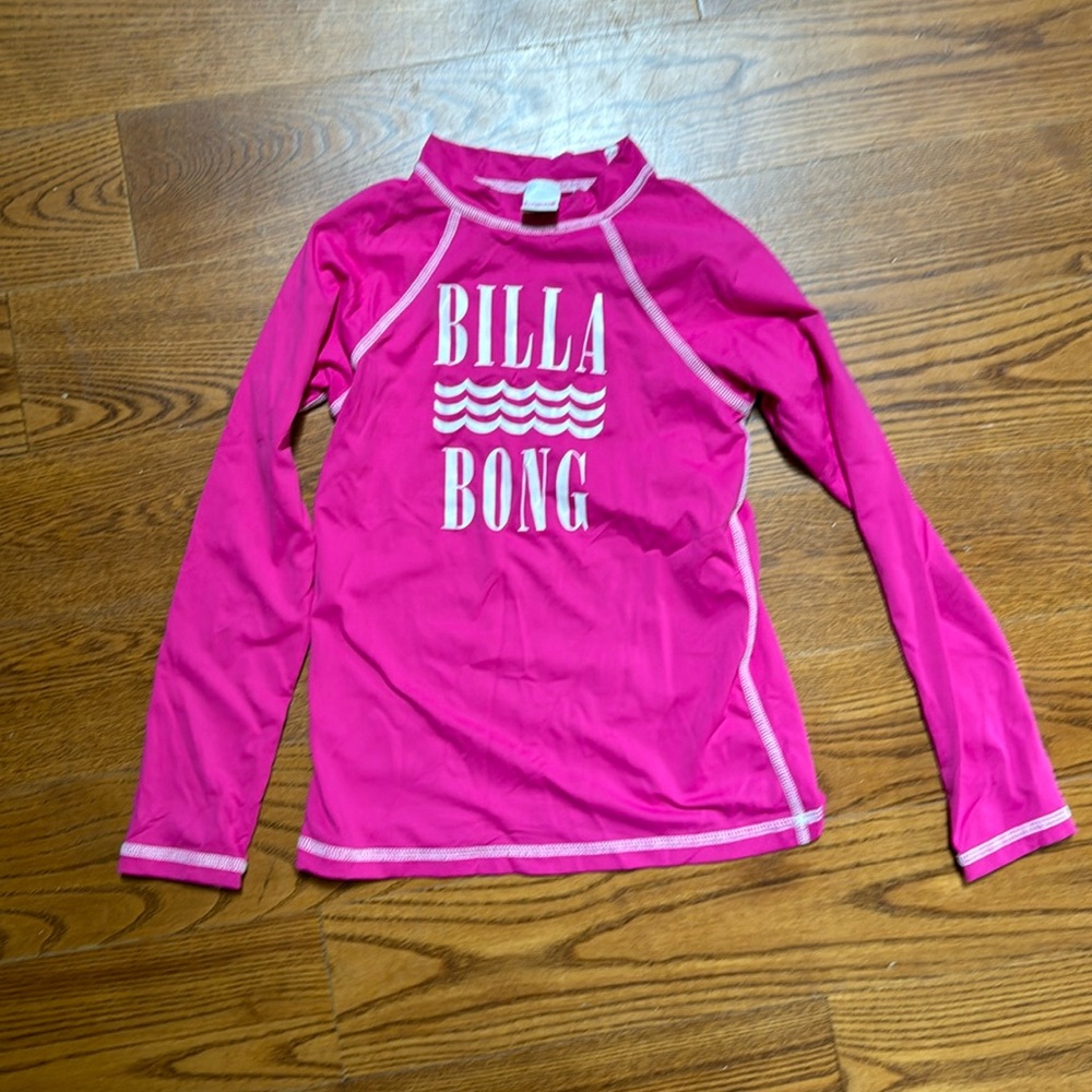 Billabong girls rash guard